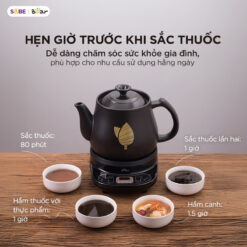 Ấm sắc thuốc Bear HTM-4H40X