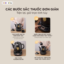 Ấm sắc thuốc Bear HTM-4H40X