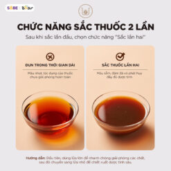 ấm sắc thuốc Bear HTM-4H40X