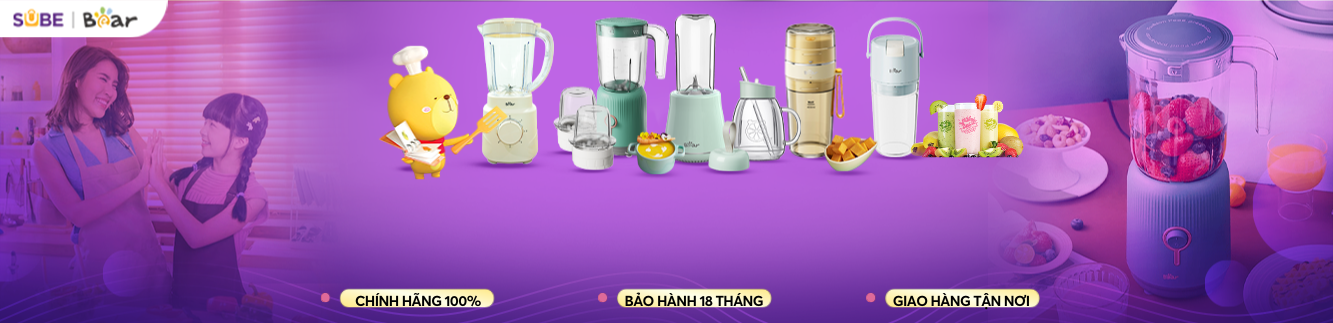 máy xay sinh tố Bear