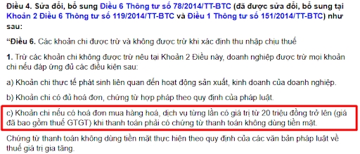hạch toán quà tặng khách hàng