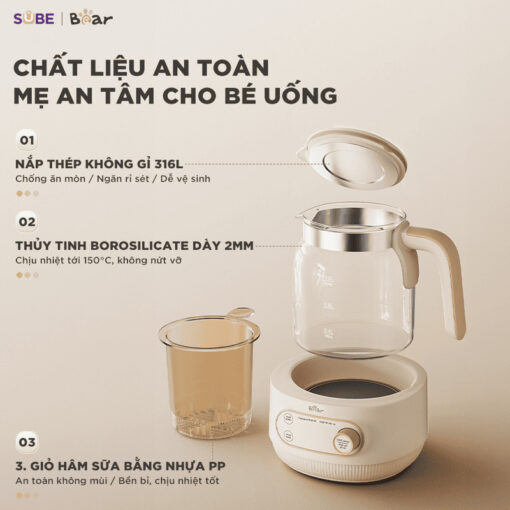 Máy hâm sữa WW-4H12M