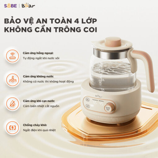 Máy hâm sữa WW-4H12M