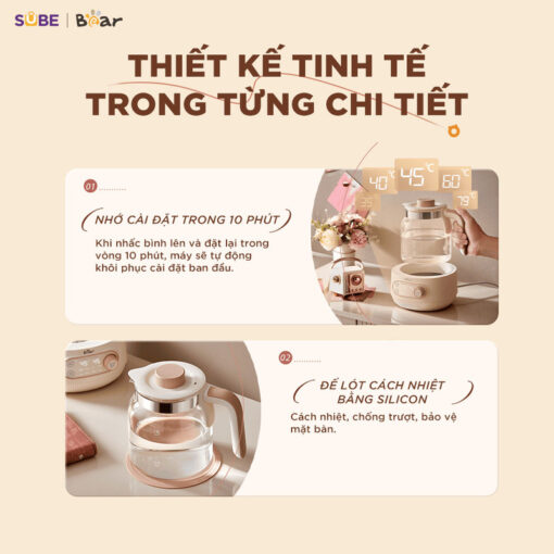 Máy hâm sữa WW-4H12M
