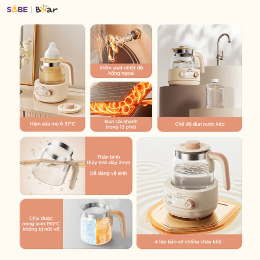 Máy hâm sữa WW-4H12M