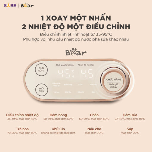 Máy hâm sữa WW-4H12M