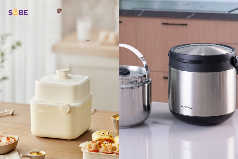 So sánh về giá thành giữa nồi nấu chậm và nồi ủ