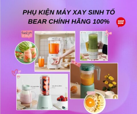 phụ kiện máy xay sinh tố Bear