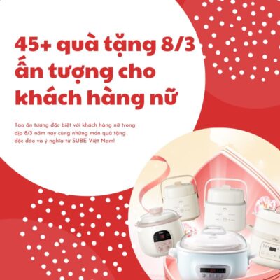 quà tặng 8/3 cho khách hàng nữ