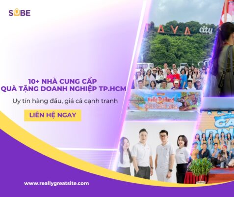 10+ nhà cung cấp quà tặng doanh nghiệp TP.HCM uy tín hàng đầu, giá cả cạnh tranh