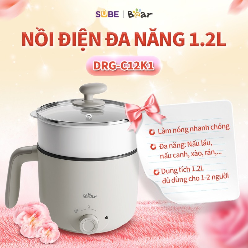 Quà tặng nồi điện đa năng cho chị em nhân viên nữ