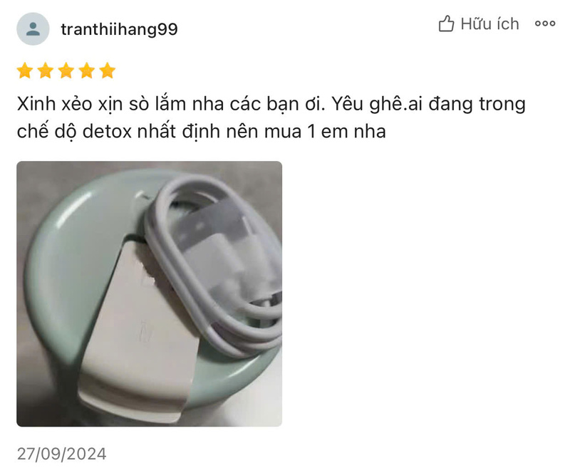 review máy xay sinh tố Bear