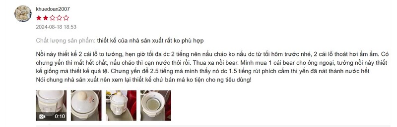 review nồi nấu chậm cho bé
