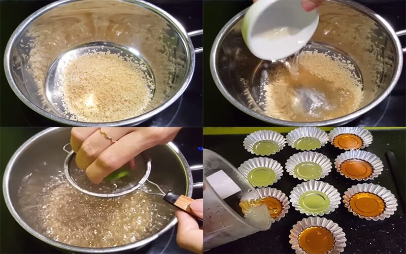 Làm bánh flan bằng nồi nấu chậm