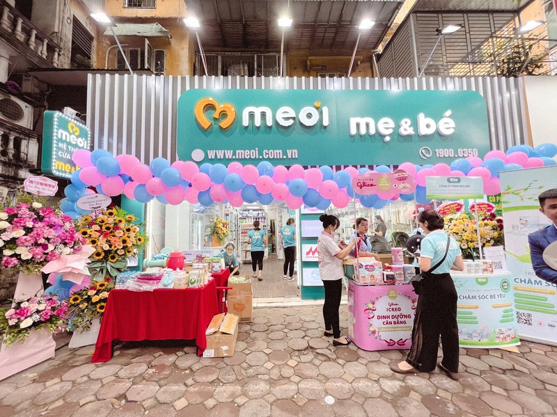 Meoi - Chuỗi cửa hàng mẹ và bé uy tín