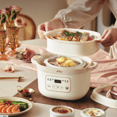 Nồi nấu chậm có hấp được không