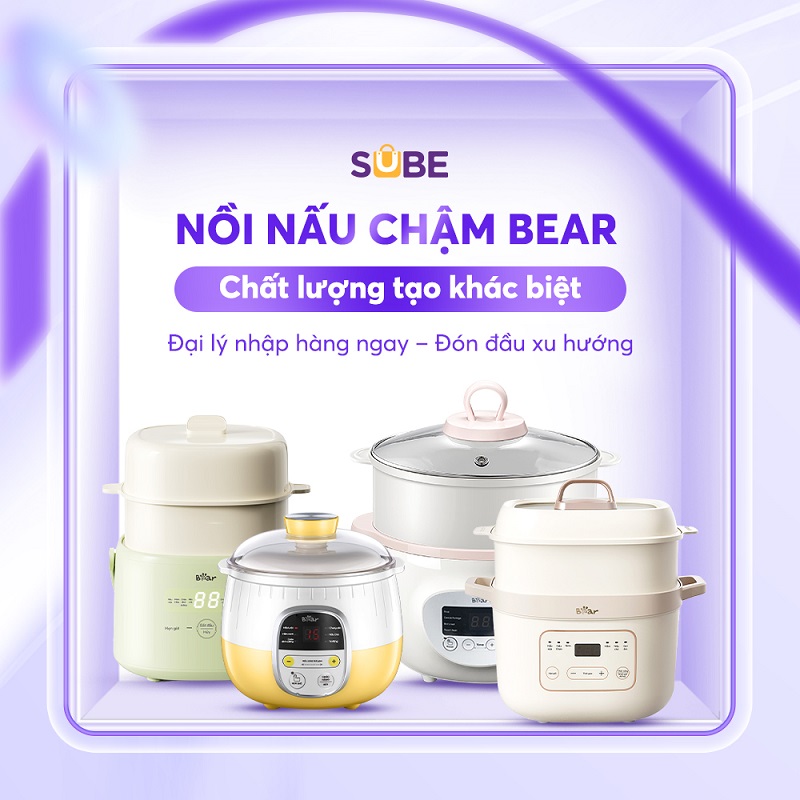 Nồi nấu chậm Bear