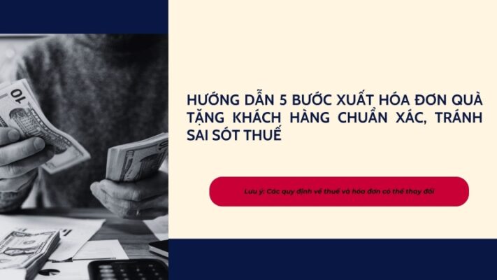 xuất hóa đơn quà tặng khách hàng